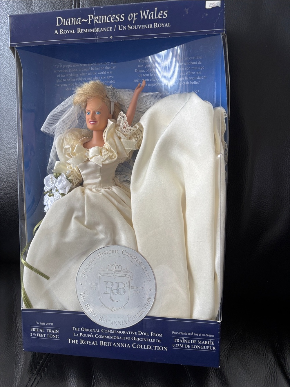 Diana - Princess of Wales Commemorative Bridal Doll in Ivory Gown.1997